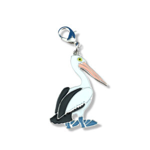 pelican zipper charm