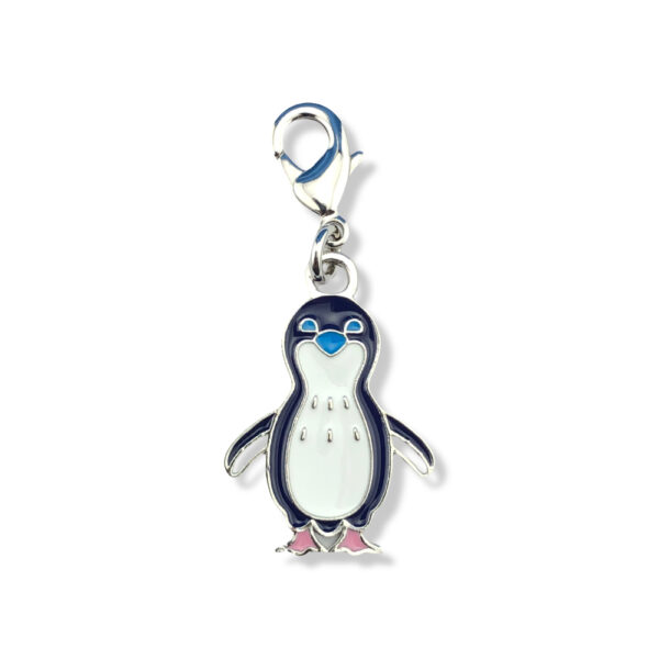 Eddie penguin zipper charm