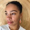 model-crayfish-earrings