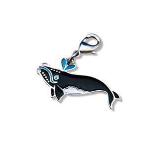 Southern Right Whale Zipper Charm