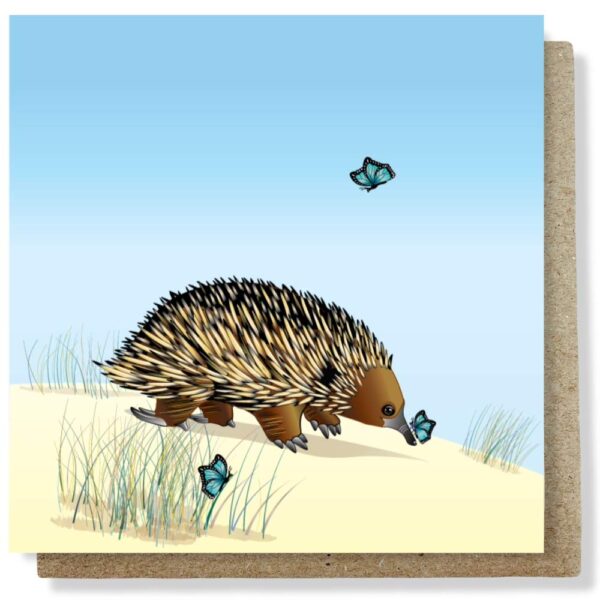 chasing butterflies card