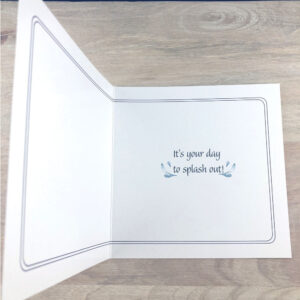Inside Splash out card