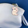 koala cuddles pink bag charm