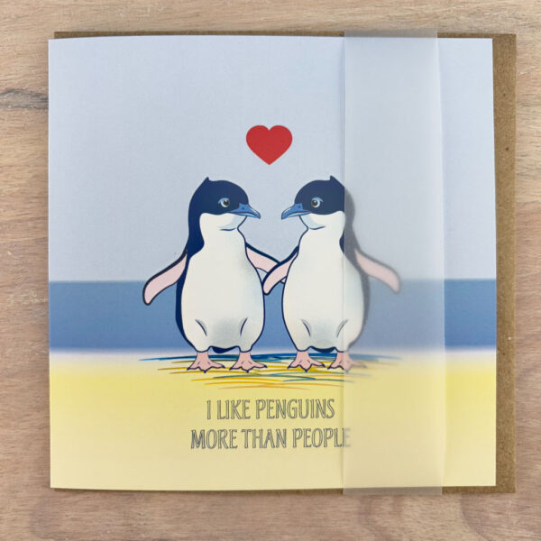 I like Penguins with belly band packaging.