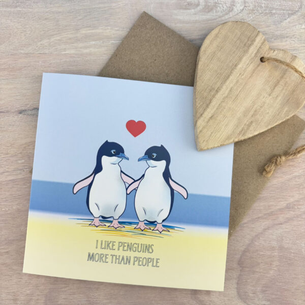 I like Penguins Greeting Card - Image 2