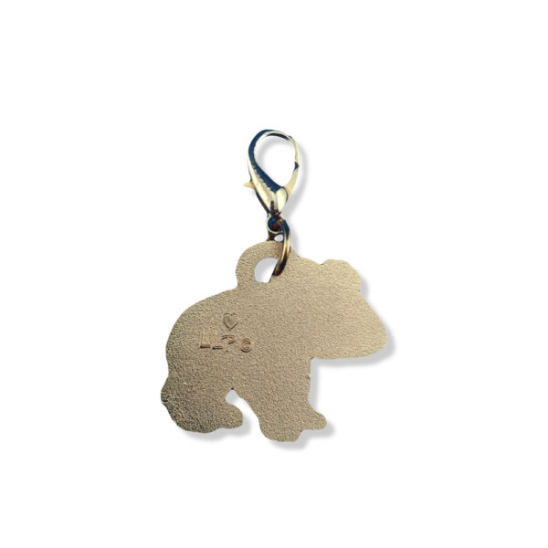 Rosie Koala Zipper Charm - Image 4