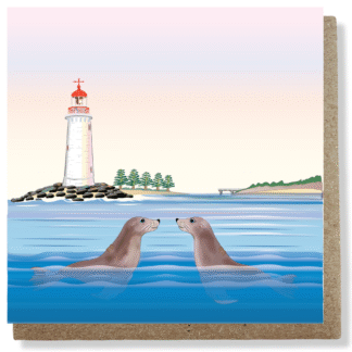 Good morning Port Fairy greeting card