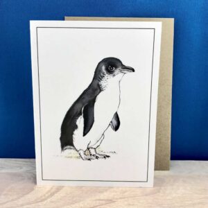 Penguin greeting card