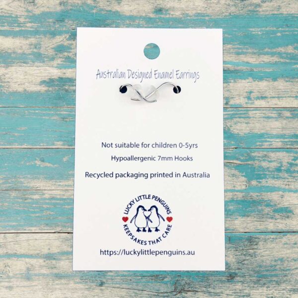 seadragon earrings packaging reverse