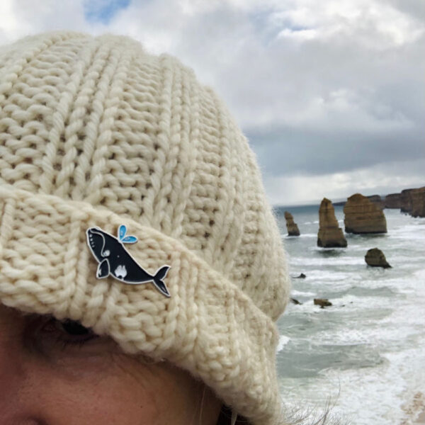 Southern Right Whale Pin - Image 2
