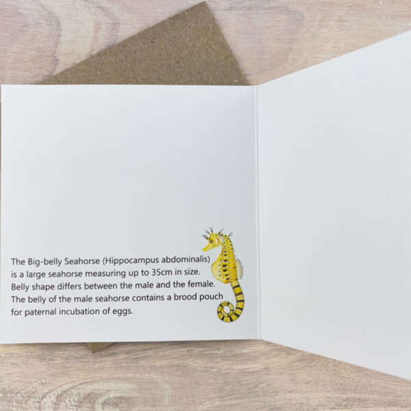 Big-belly Seahorse Card - Image 3