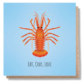 Eat, Cray, Love Card