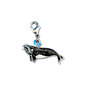 Southern Right Whale with German glass glitter.