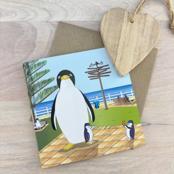 Big Penguin Card with envelope
