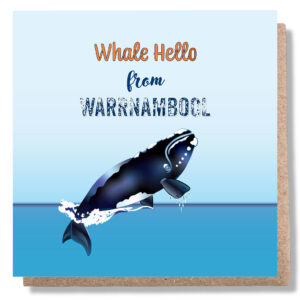Southern Right Whale waving Hello Warrnambool