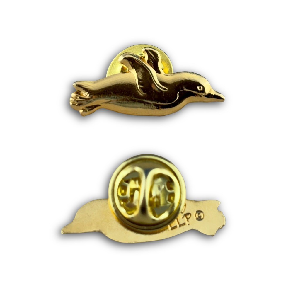 Penguin Gold Lapel Pin: Pre-Order - Image 3